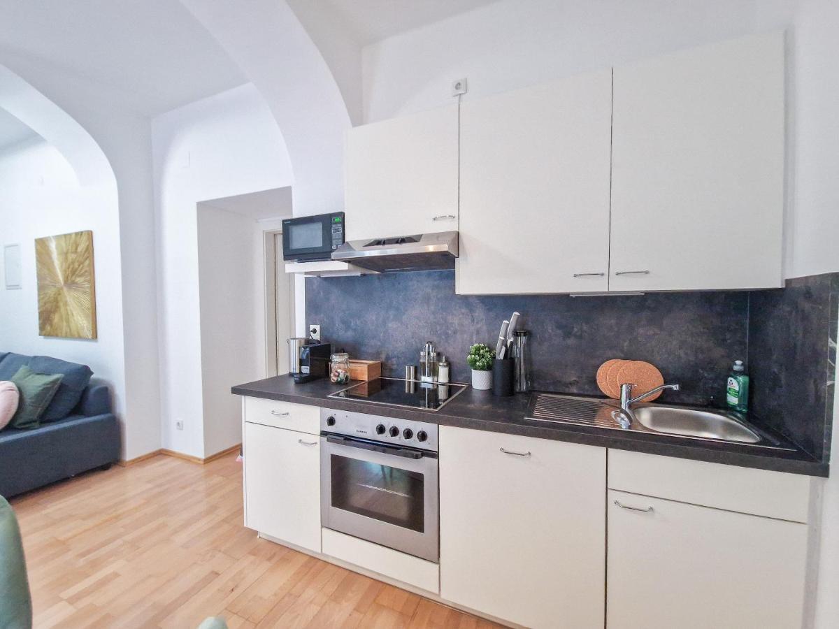 Feelhome - Design Apartment Fur 4 Gaste - Smart Tv - Naschmarkt Viena Exterior foto